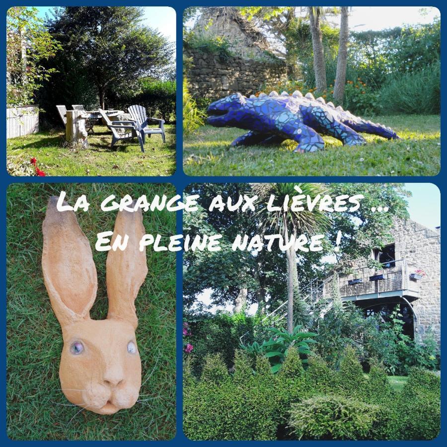 La Grange Aux Lievres, Gites Kerdoel Cléder Exterior foto