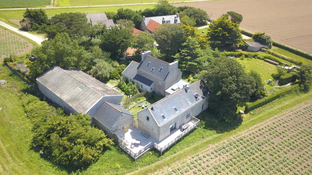 La Grange Aux Lievres, Gites Kerdoel Cléder Exterior foto
